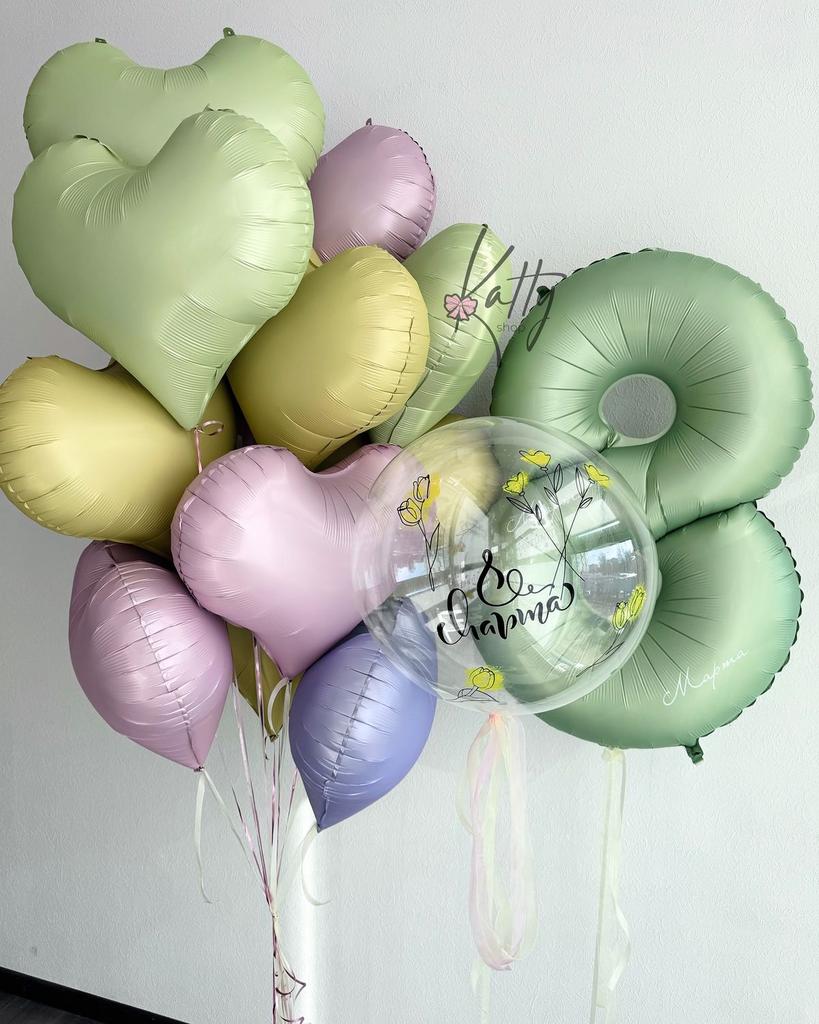 сет 8 марта весенний сердца