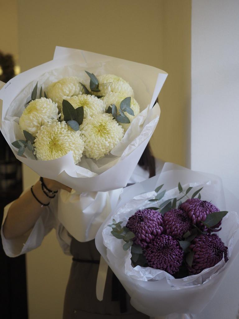 Моно из хризантемы