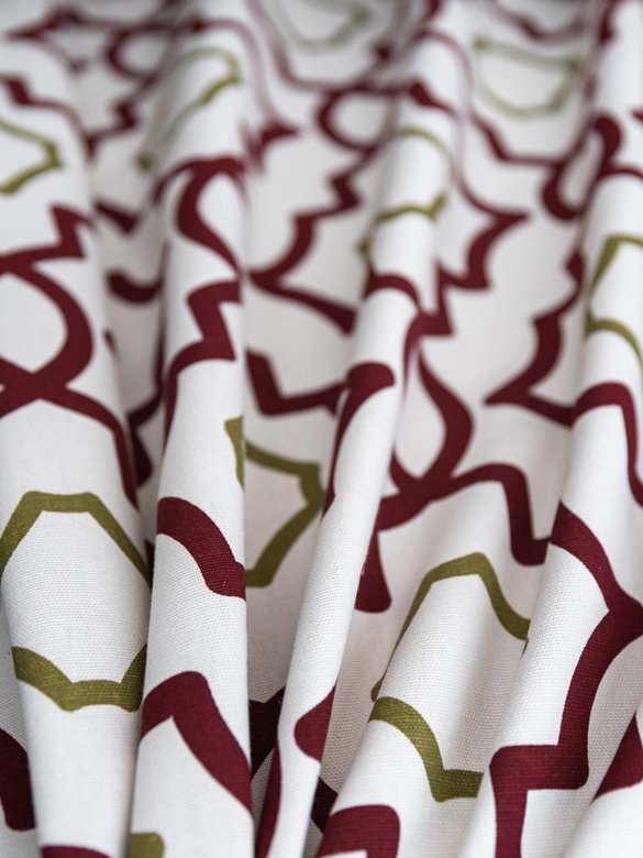 Ткань декоративная BROOKSIDE RED