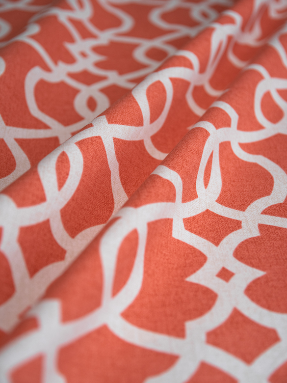 Ткань декоративная EMORY TANGERINE