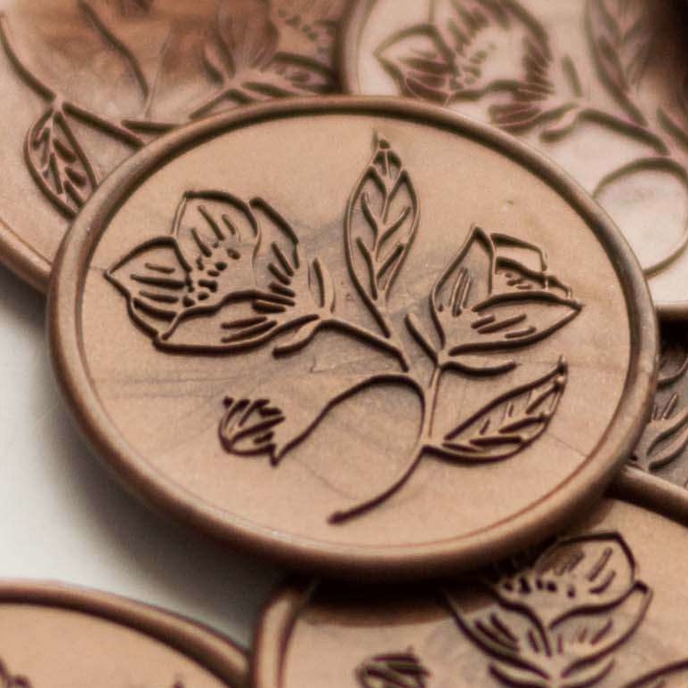 Сургучная печать "Дикая роза"