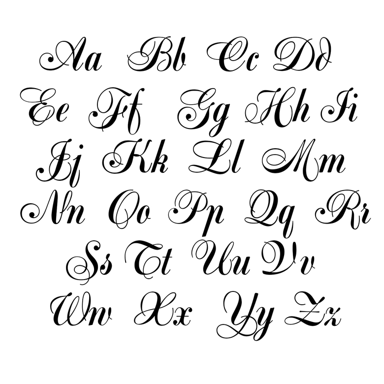 Шрифт: Mazurka script