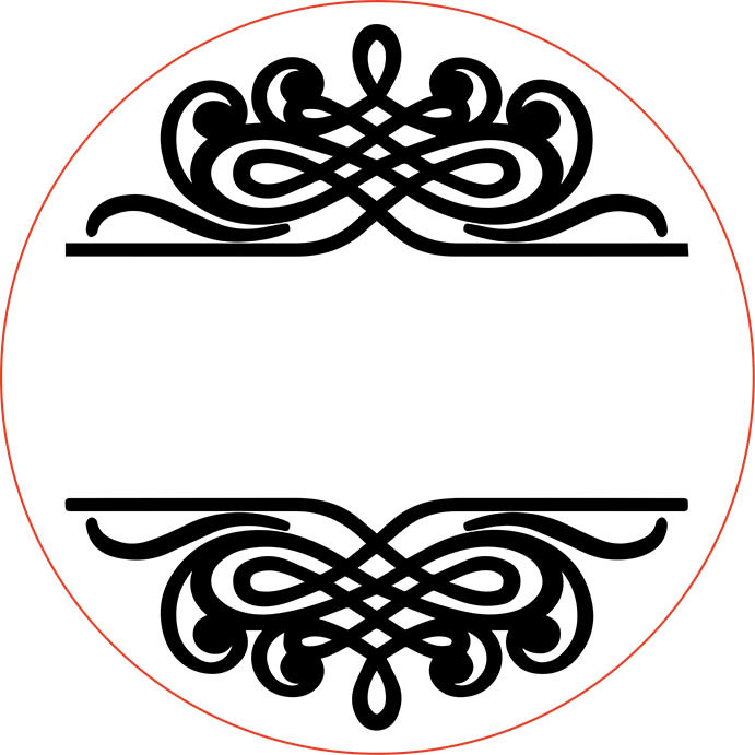 Винтажная рамка