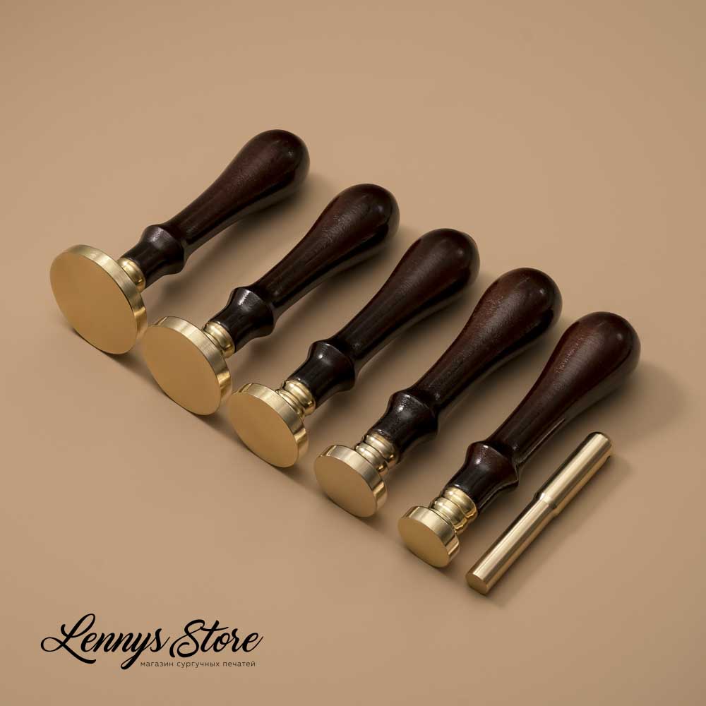 Круглая сургучная печать