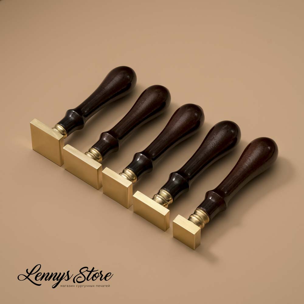 Квадратная и прямоугольная сургучные печати