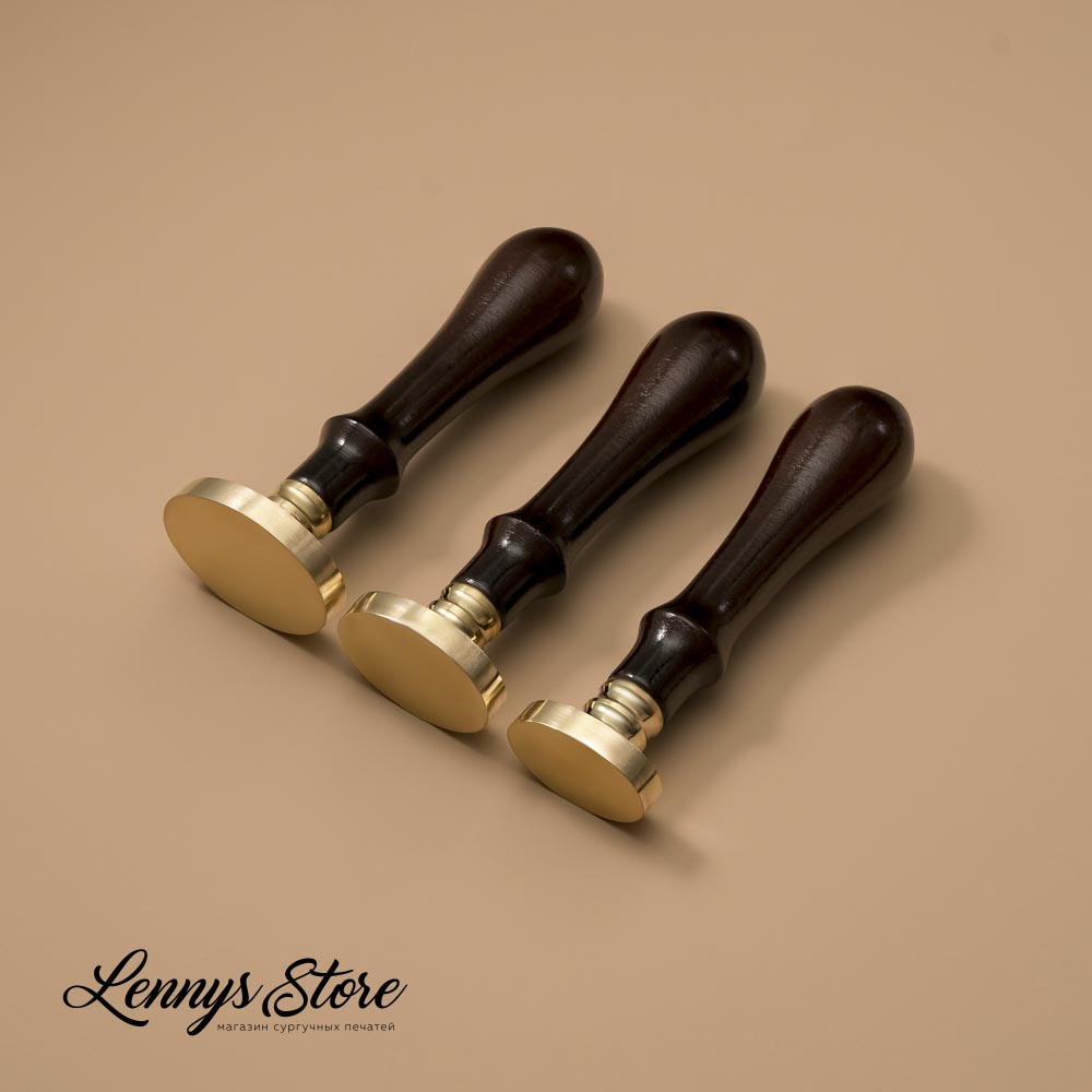 Овальная сургучная печать