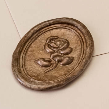 Сургучная печать "Роза 3D"