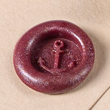 Сургучная печать "Якорь 8 мм"