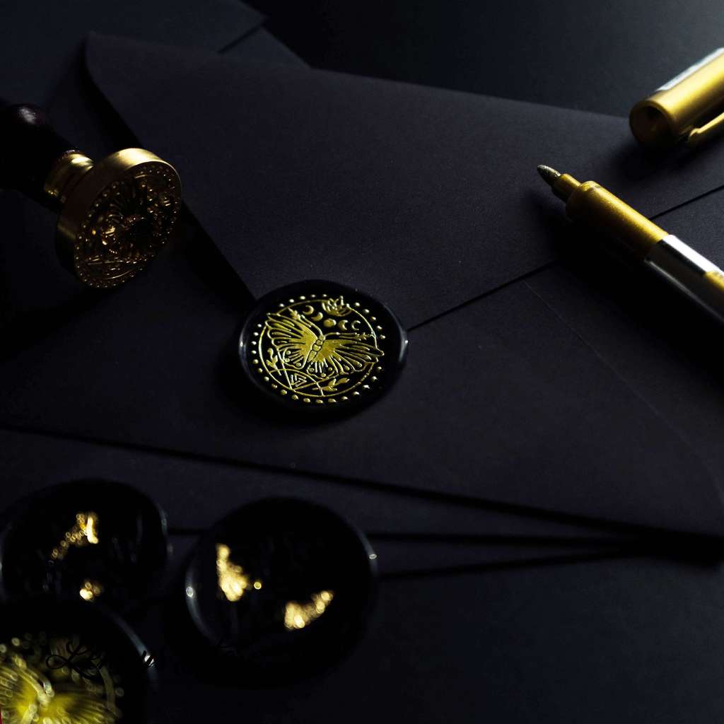 Сургучная печать "Ночной мотылек"