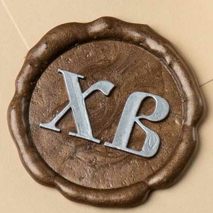 Сургучная печать "ХВ"