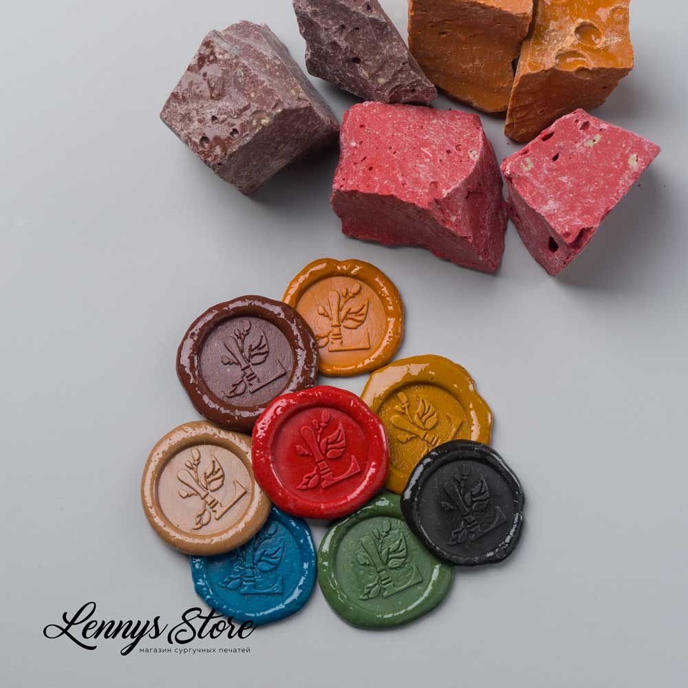 Кусковой сургуч в ассортименте, 500 грамм