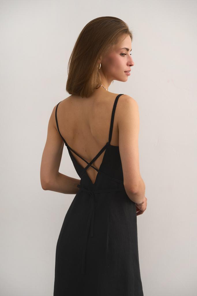 Платье на бретелях Nuit