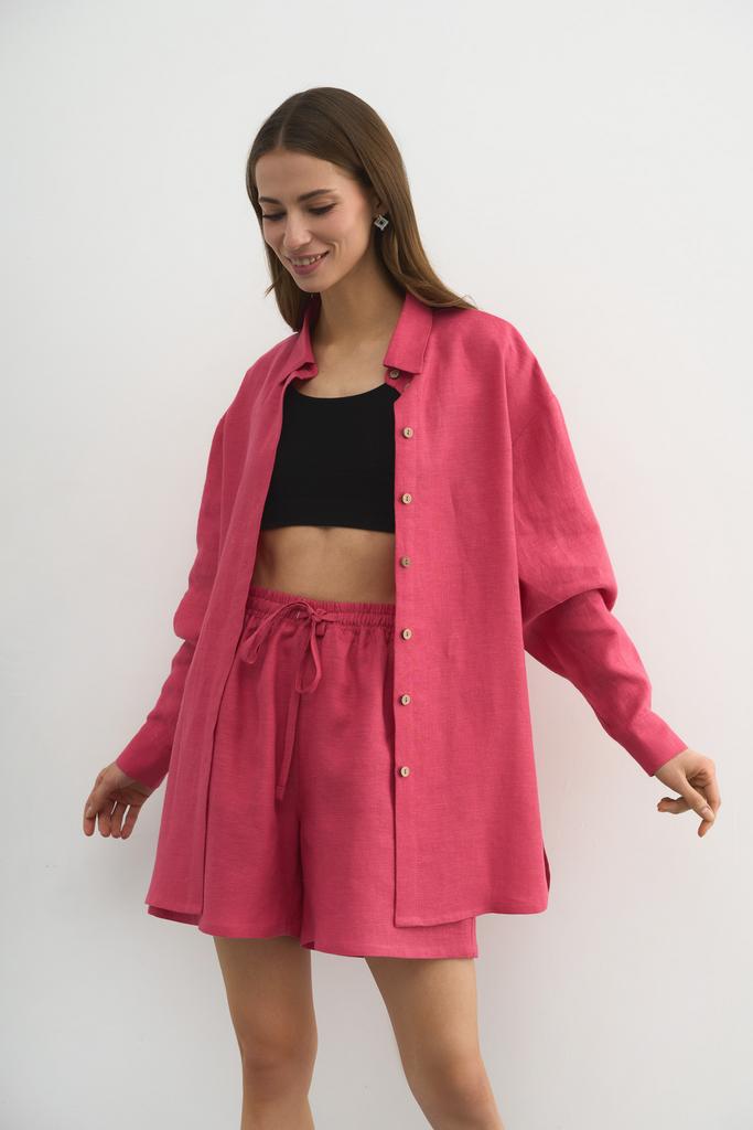 Льняные шорты Dahlia