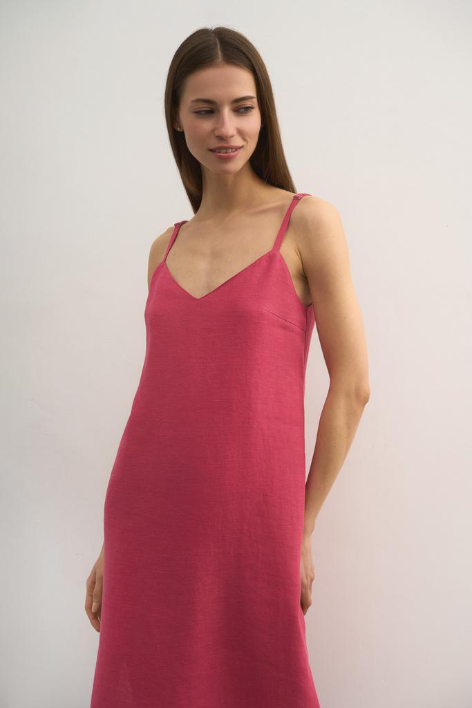 Платье-комбинация льняное Dahlia купить в интернет-магазине по выгодной цене Pure Linen