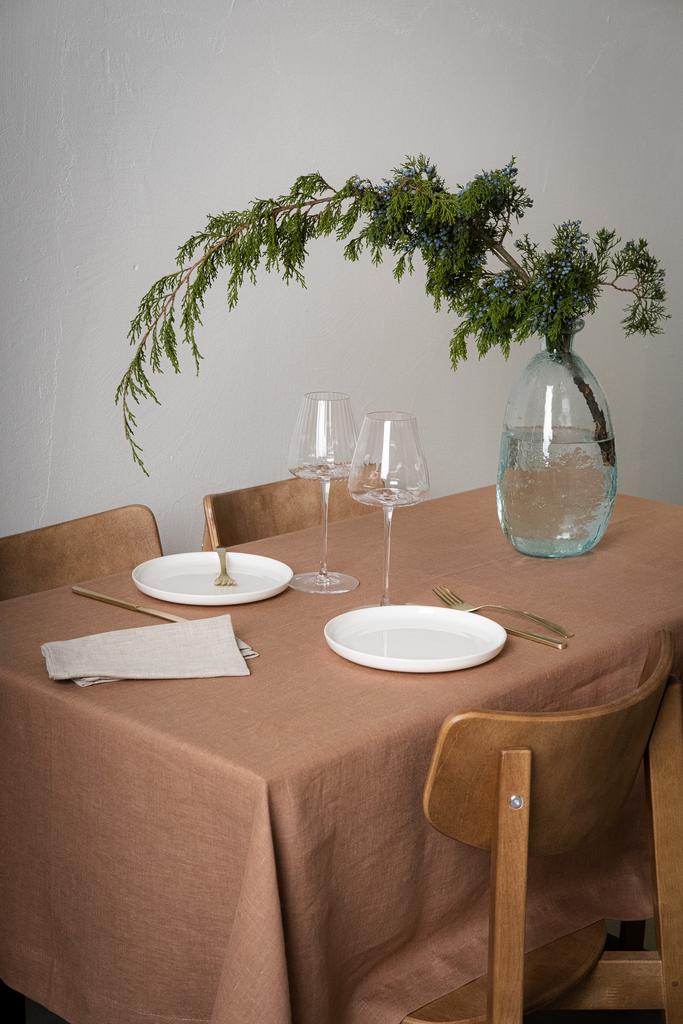 Льняная скатерть Sand