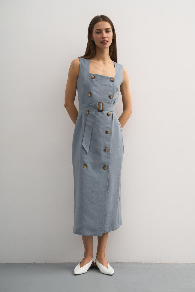 Сарафан льняной купить в интернет-магазине по выгодной цене Pure Linen