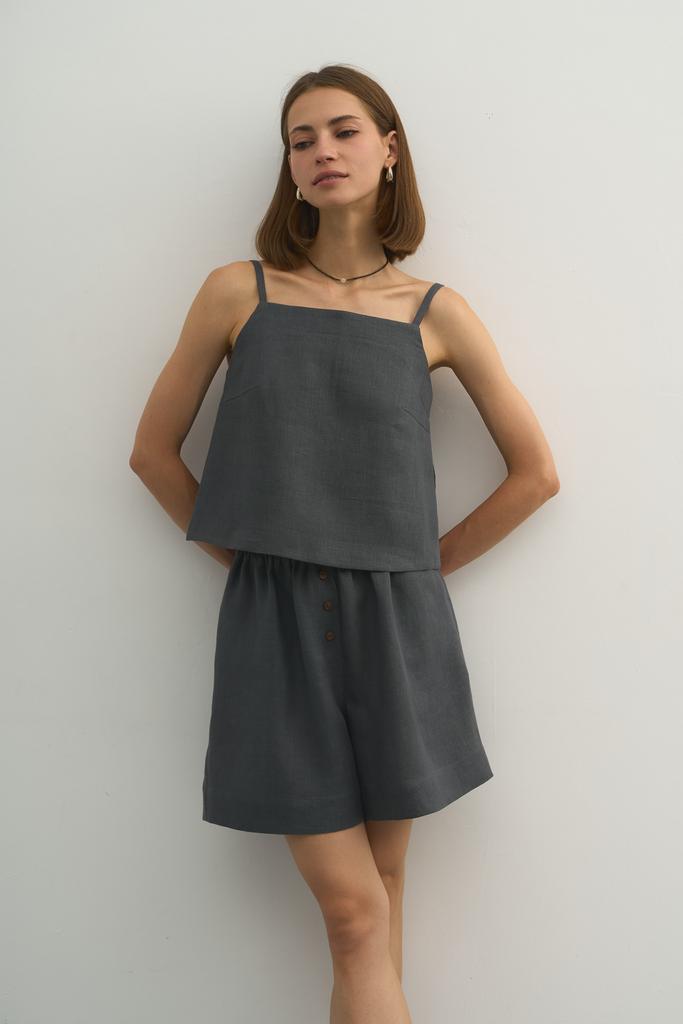 Топ с шортами Sara Volcanic Smog