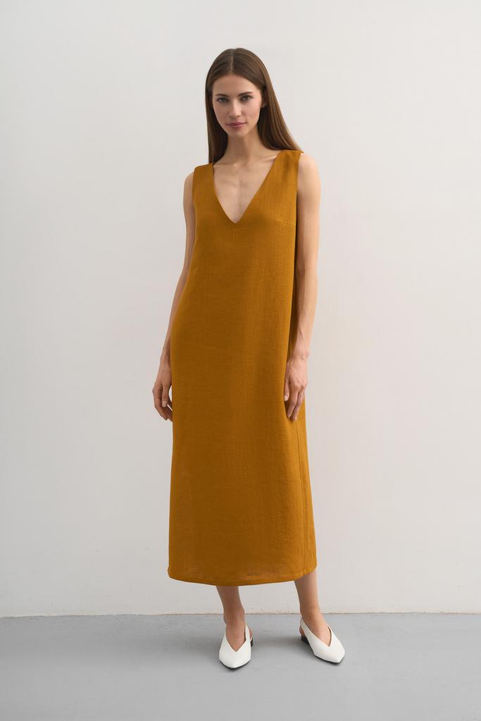 Платье Aura из премиального умягчённого льна