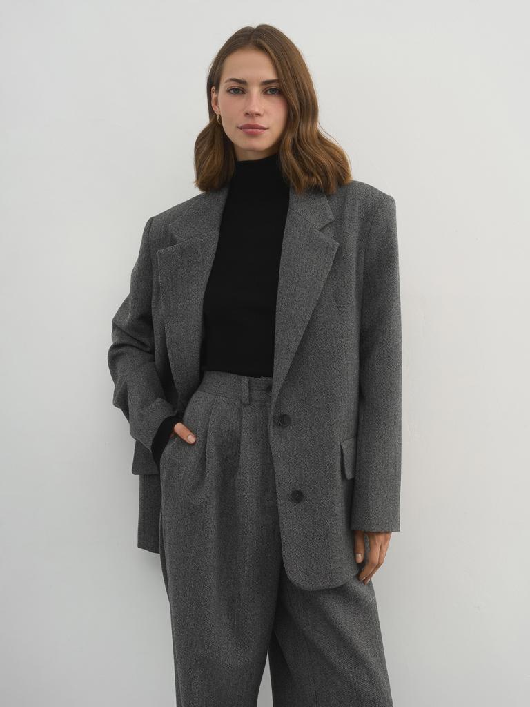 Жакет из шерсти Saphir étoilé