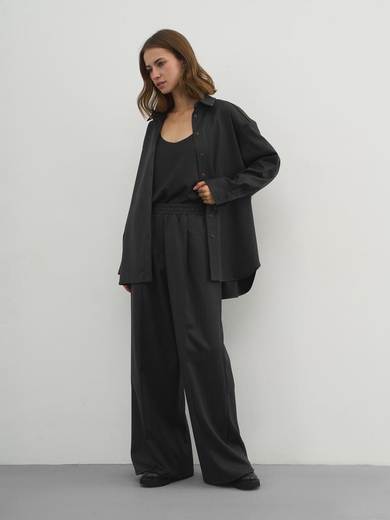 Брюки кэжуал из шерсти Opal noire