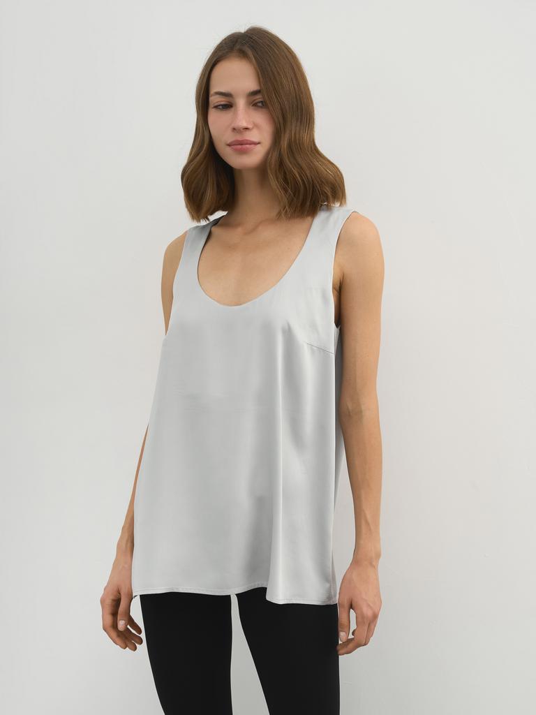 Топ из тенселя Сristal de roche