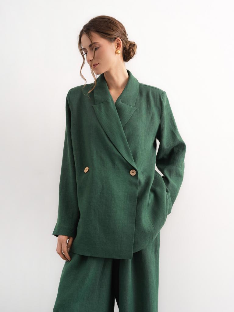 Жакет льняной Emerald