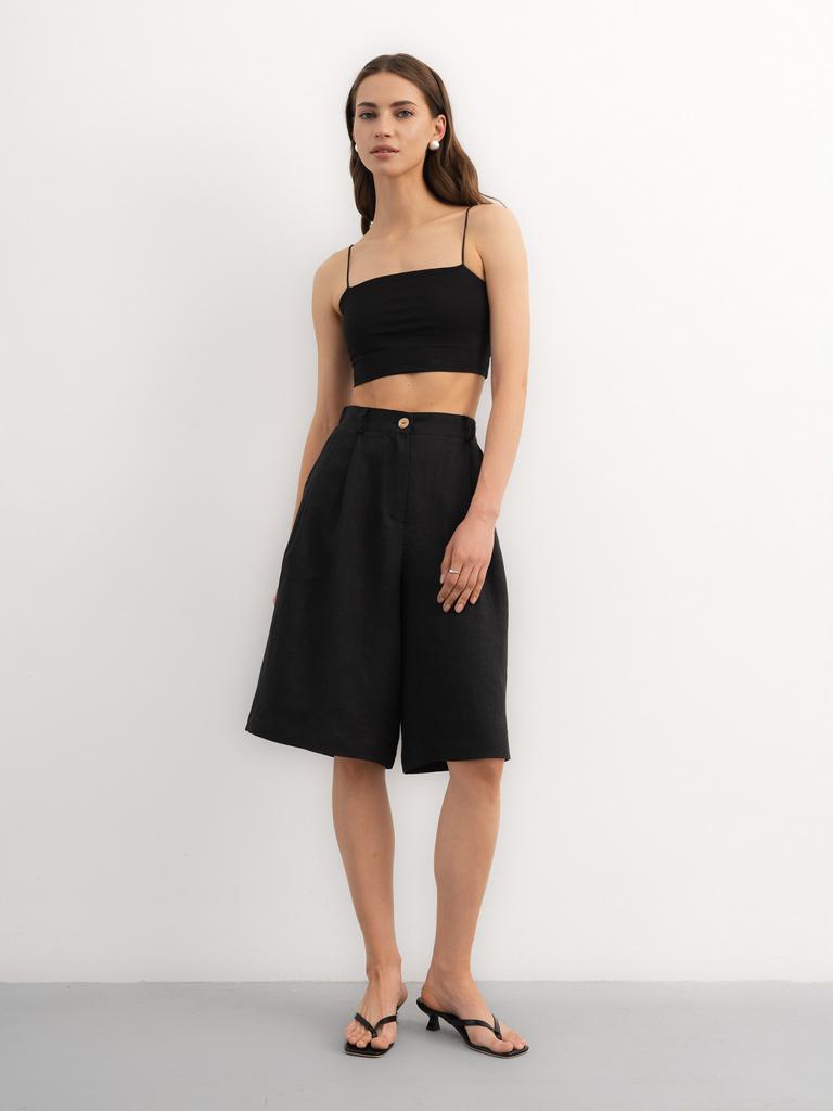 Бермуды льняные Nuit