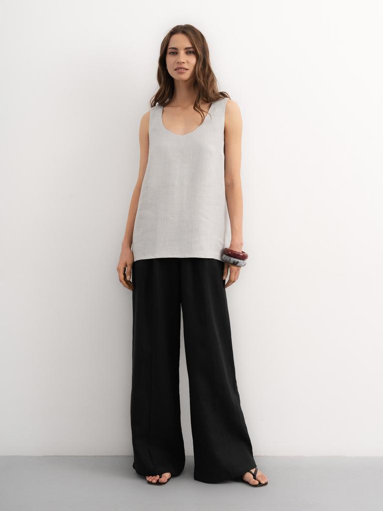 Топ льняной Moon