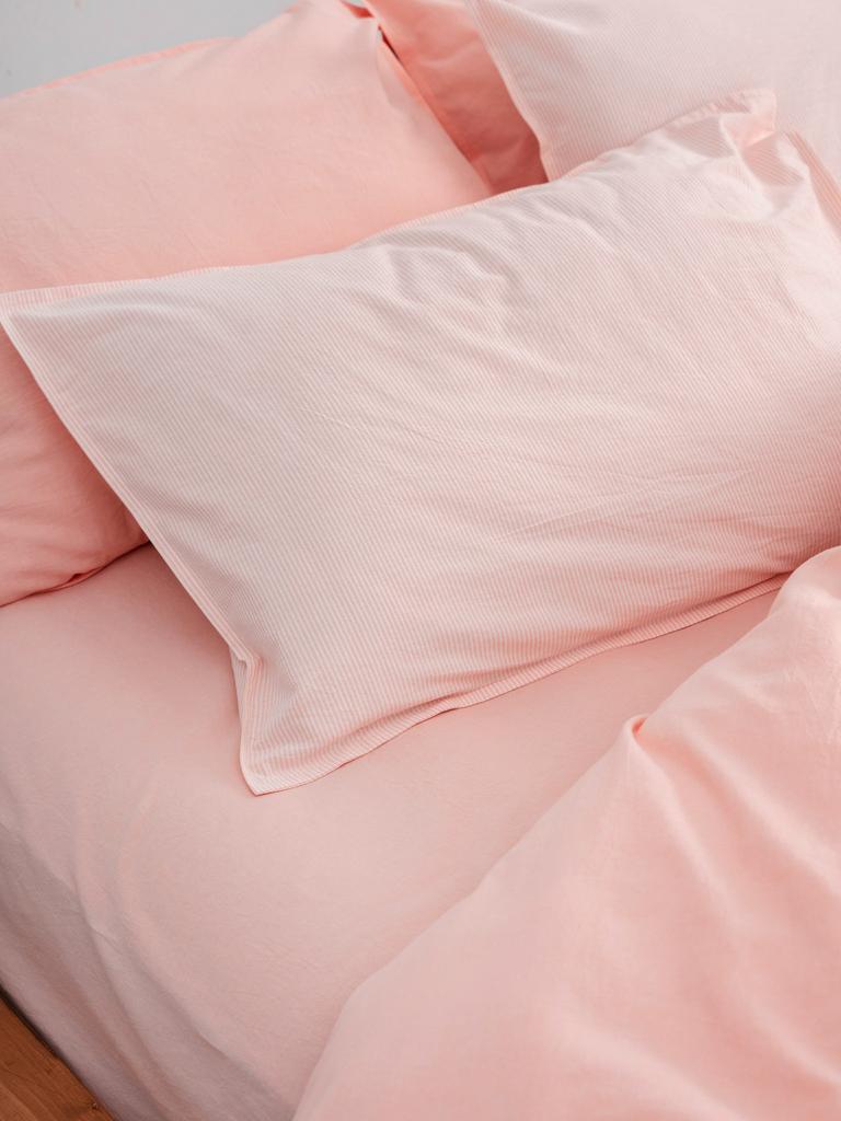 Хлопковая простыня Персиковый сад