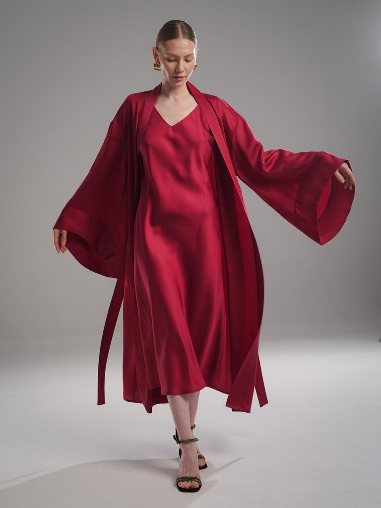 Кимоно из тенселя Аленький цветочек