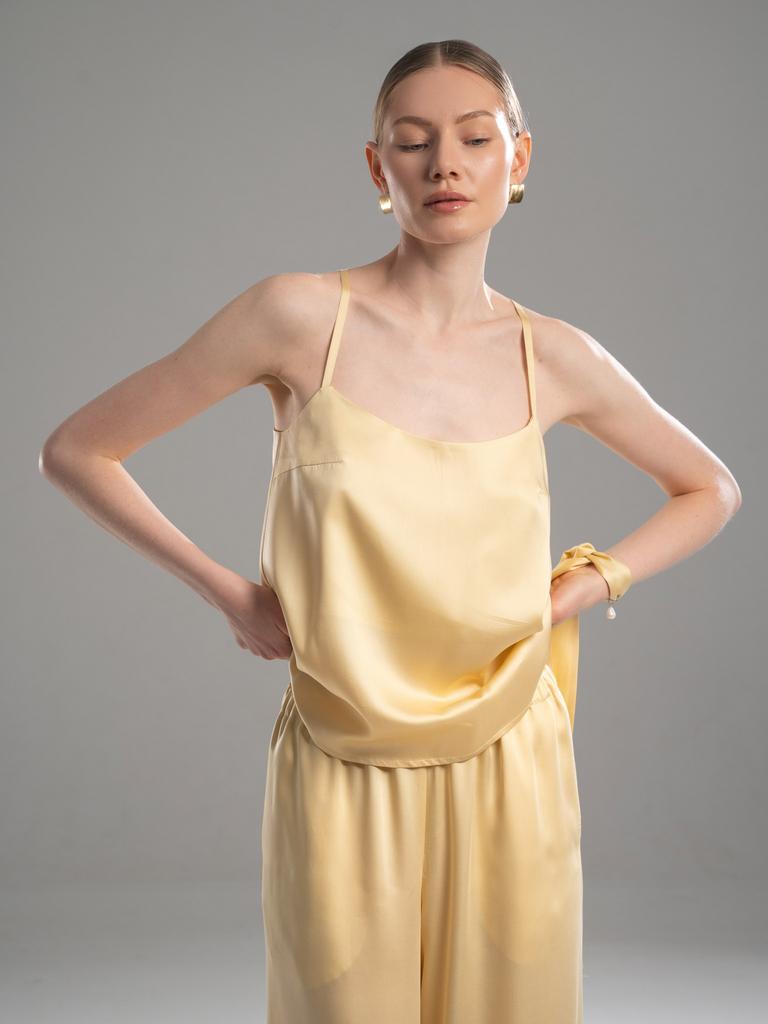 Топ из тенселя Золотая рыбка