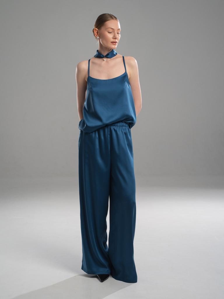 Брюки из тенселя Русалочка