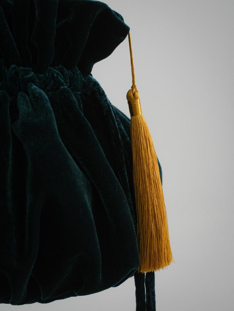 Кисет из бархата Малахитовая шкатулка