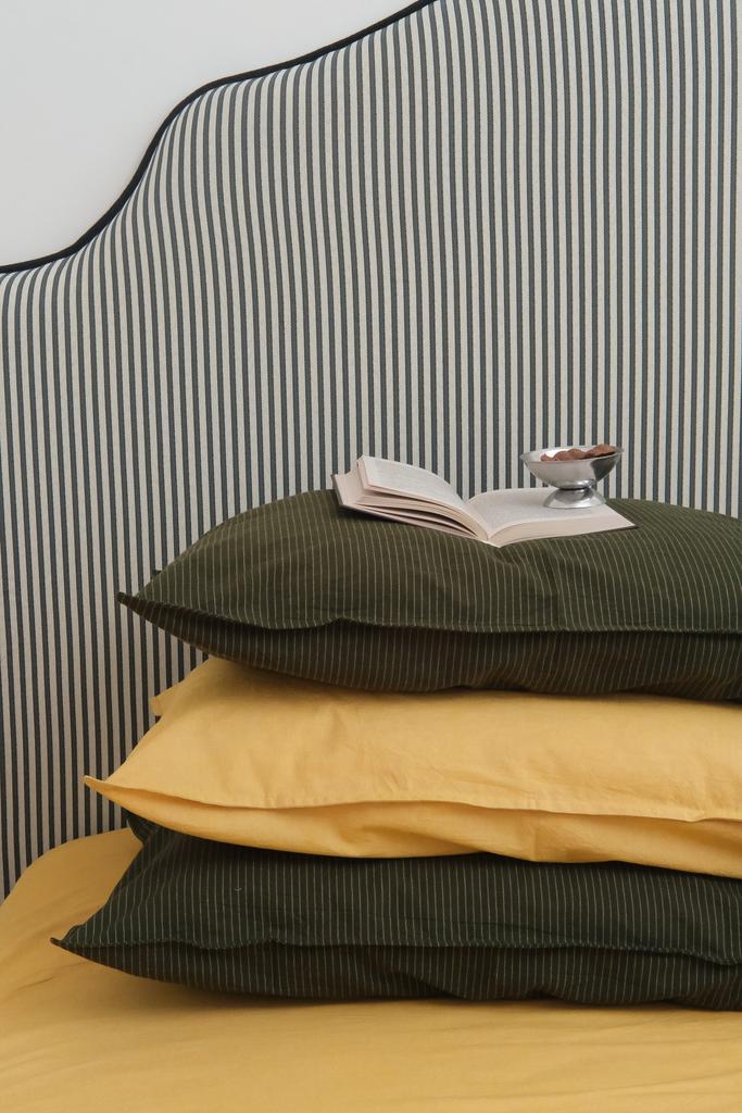 наволочки из варёного хлопка Pure Linen