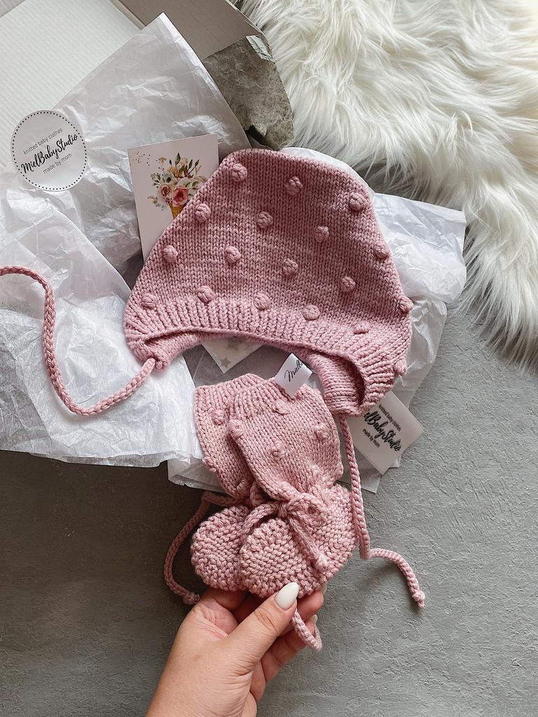 Описание - Детский чепчик "PIMPLE"