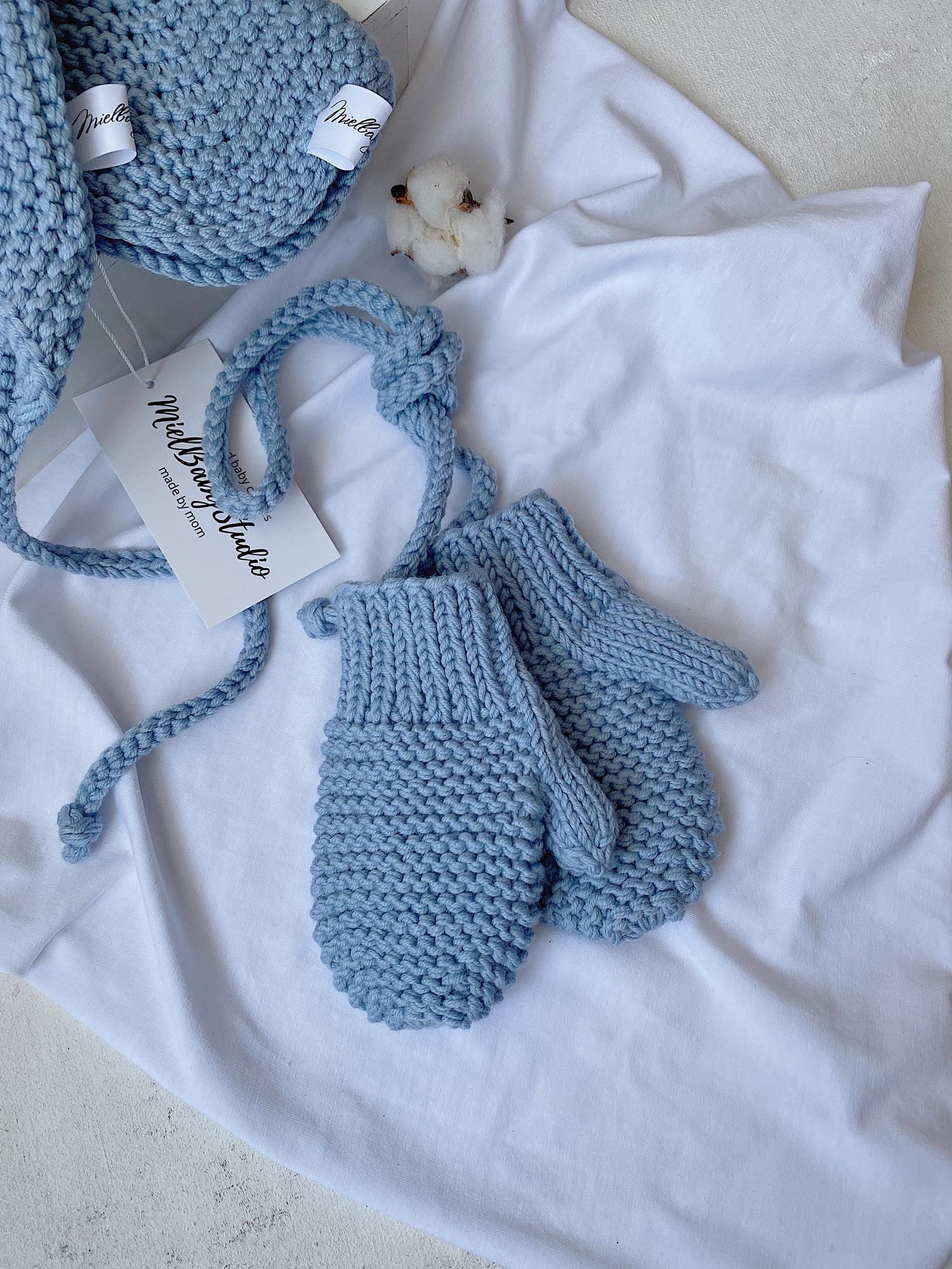 Бесплатное описание варежек "BASIC"