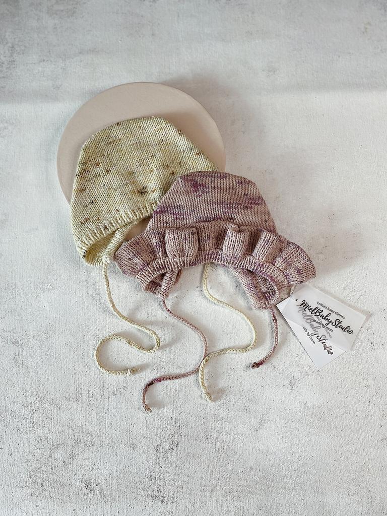 Описание - Чепчик для малыша "ANGEL"