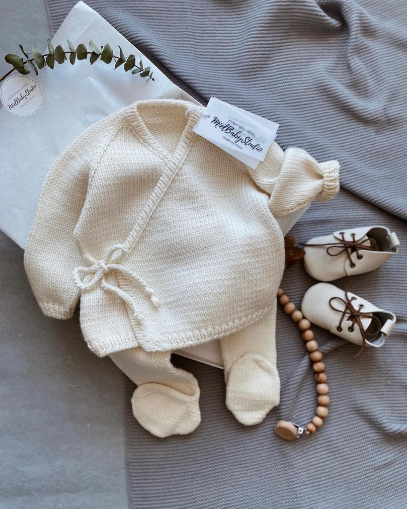 Описание - Детский жакет-кимоно "MAGNOLIA"