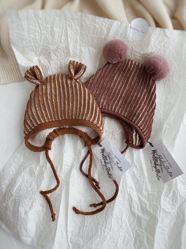 Описание - Чепчик  "BRIOCHE"