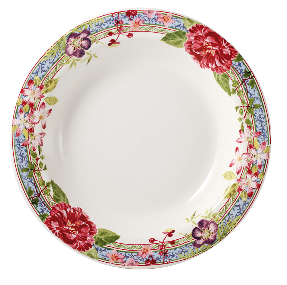 GIEN Deep Plate Millefleurs