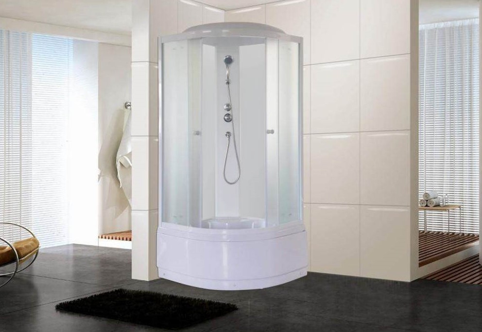 Душевая кабина F-408 90х90х215 см. Цена по скидке действует только в Калининградской области