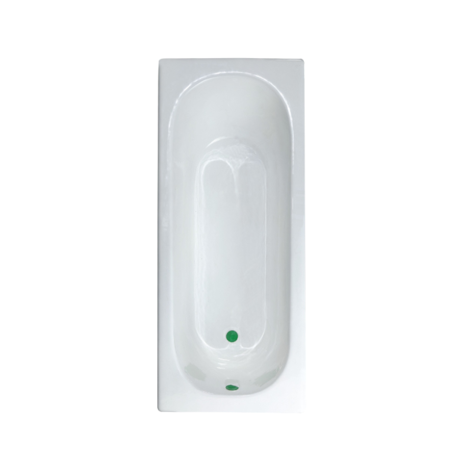 Чугунная ванна, размер: 1500х700х420 поверхность дна без антискольжения.