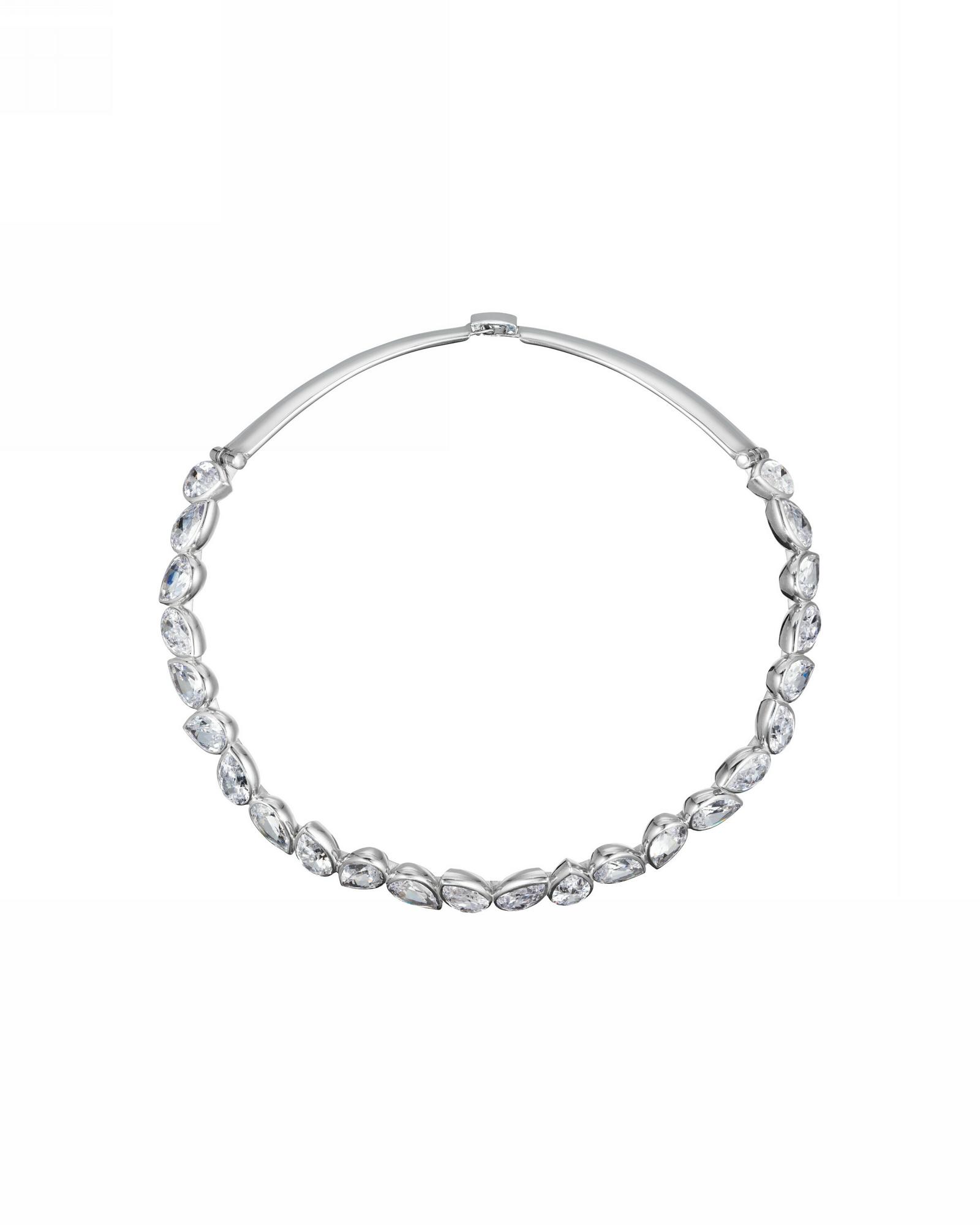 Колье с кристаллами