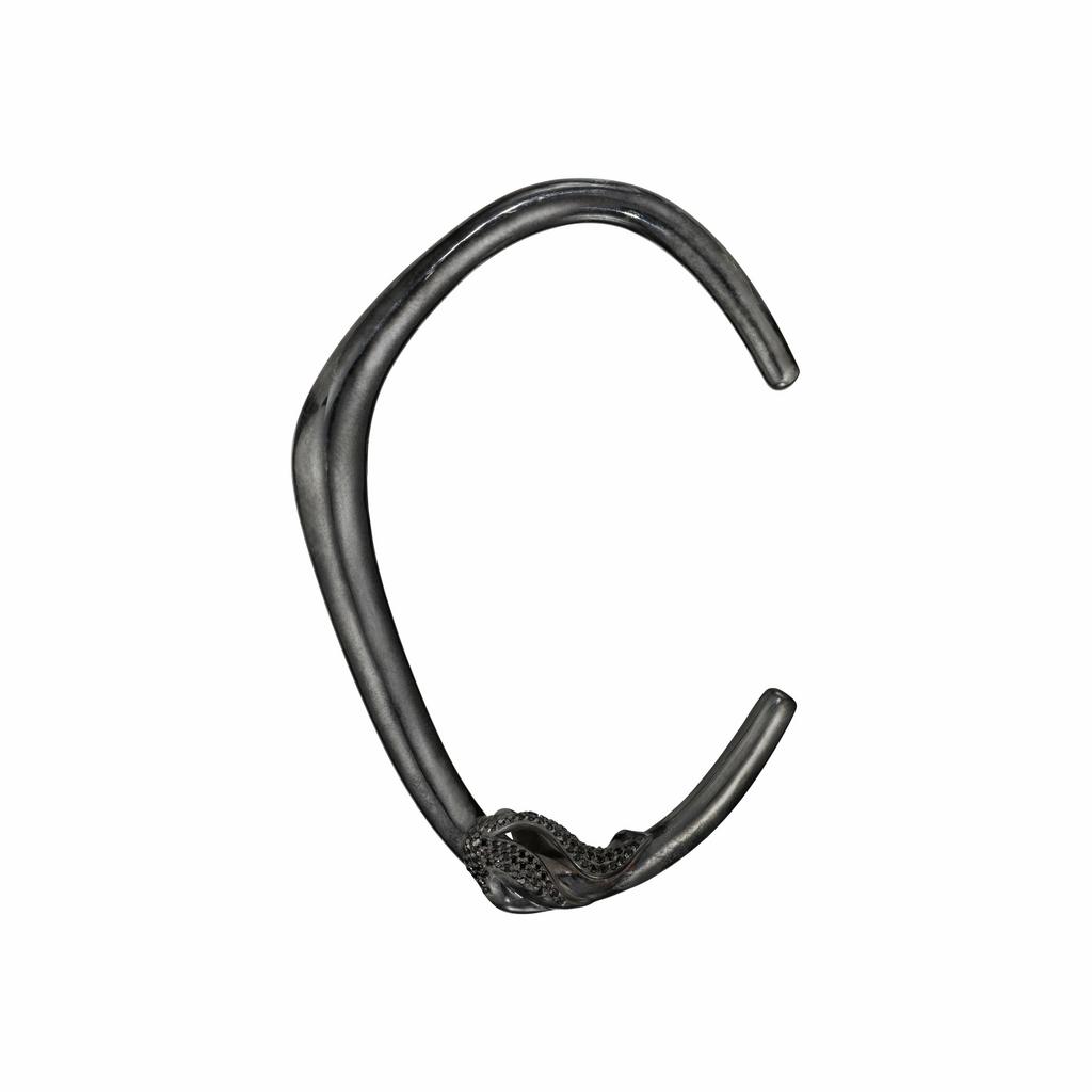 Браслет с фианитами БОЛЬШЕ ЧЕМ ЛЮБОВЬ в цвете титан