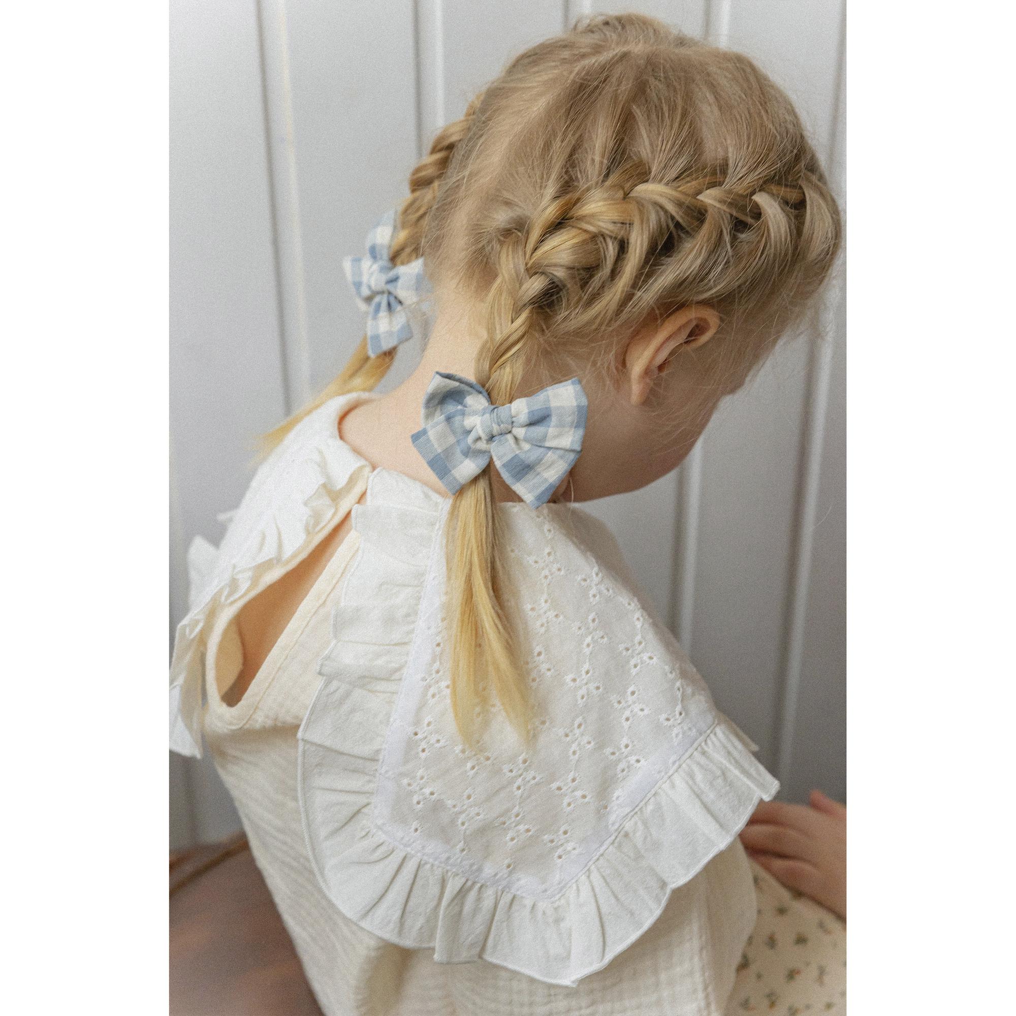 Бантики LITTLE VICHY BLUE