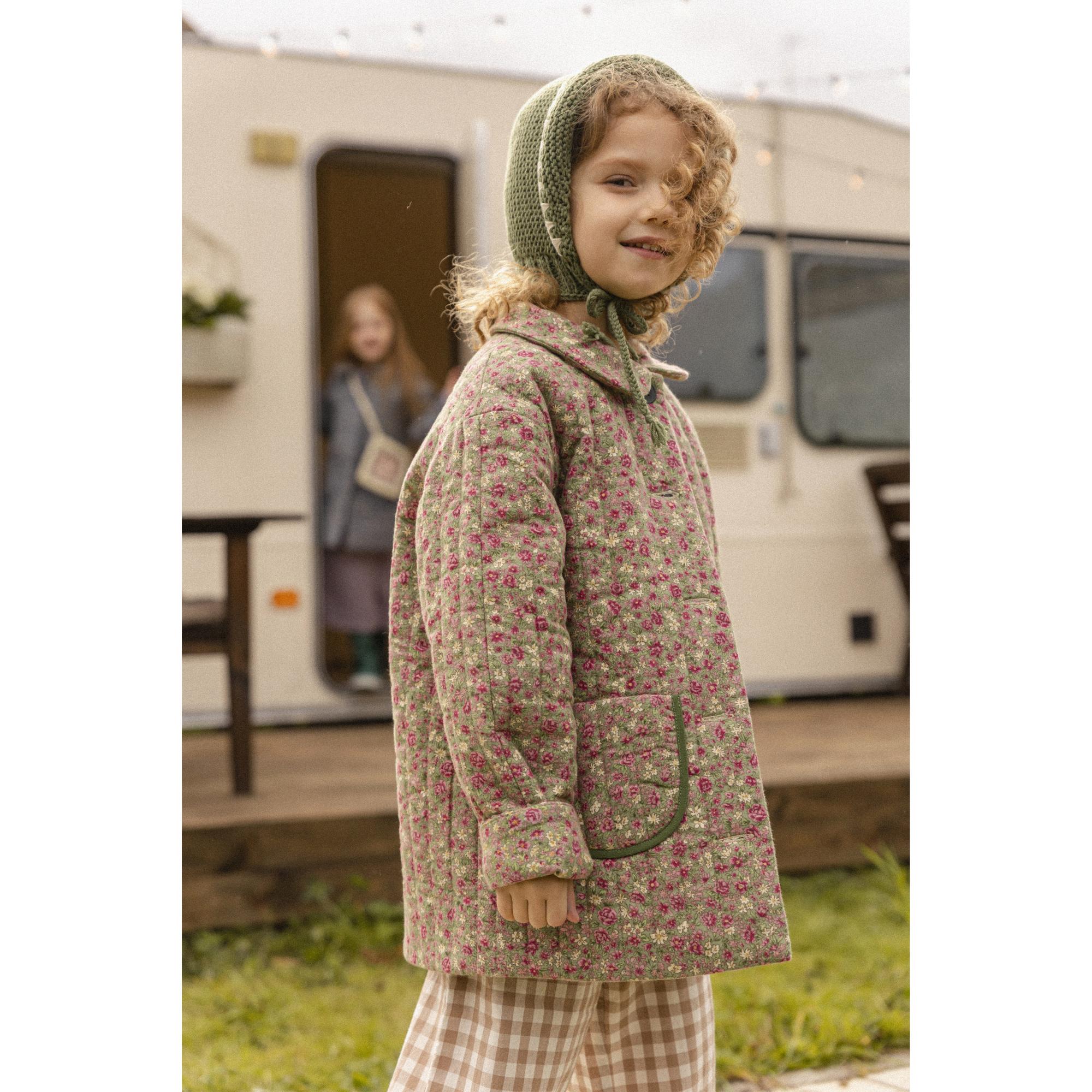 Курточка QUILTED OLIVE GARDEN