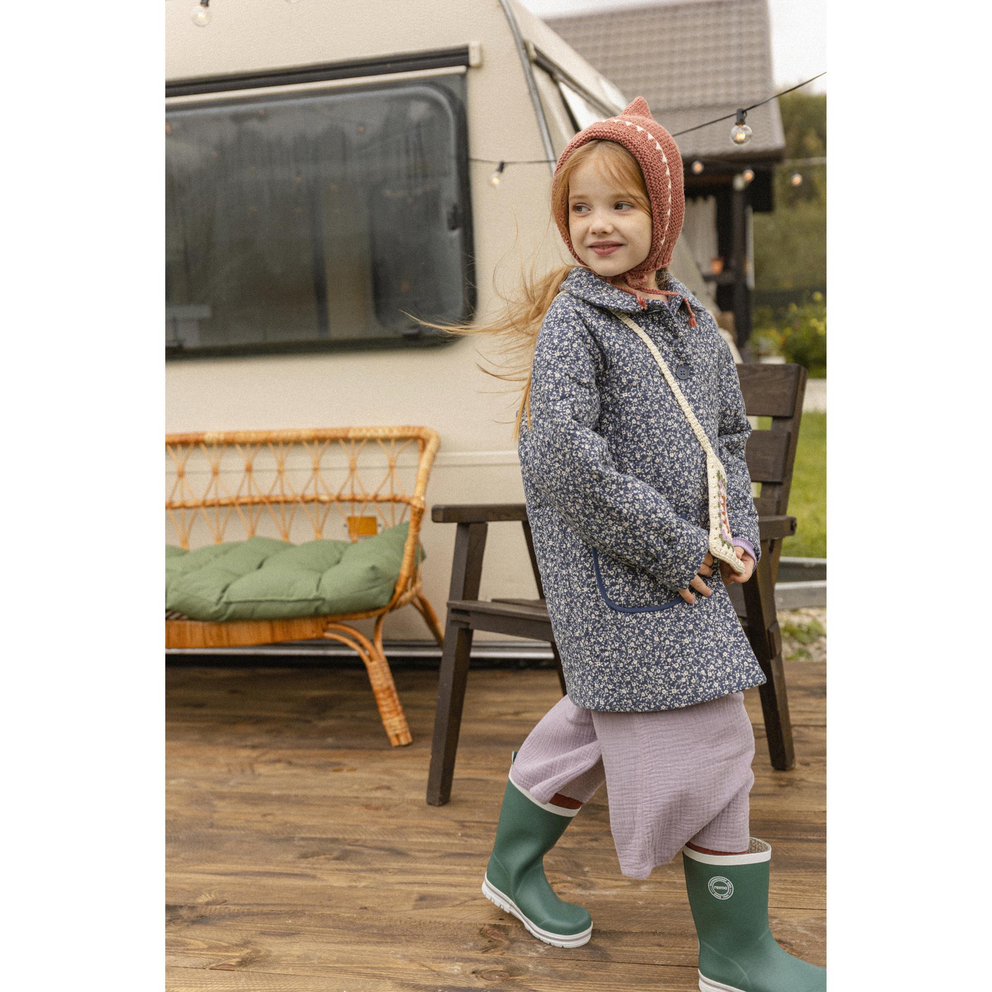 Курточка QUILTED BLUE GARDEN