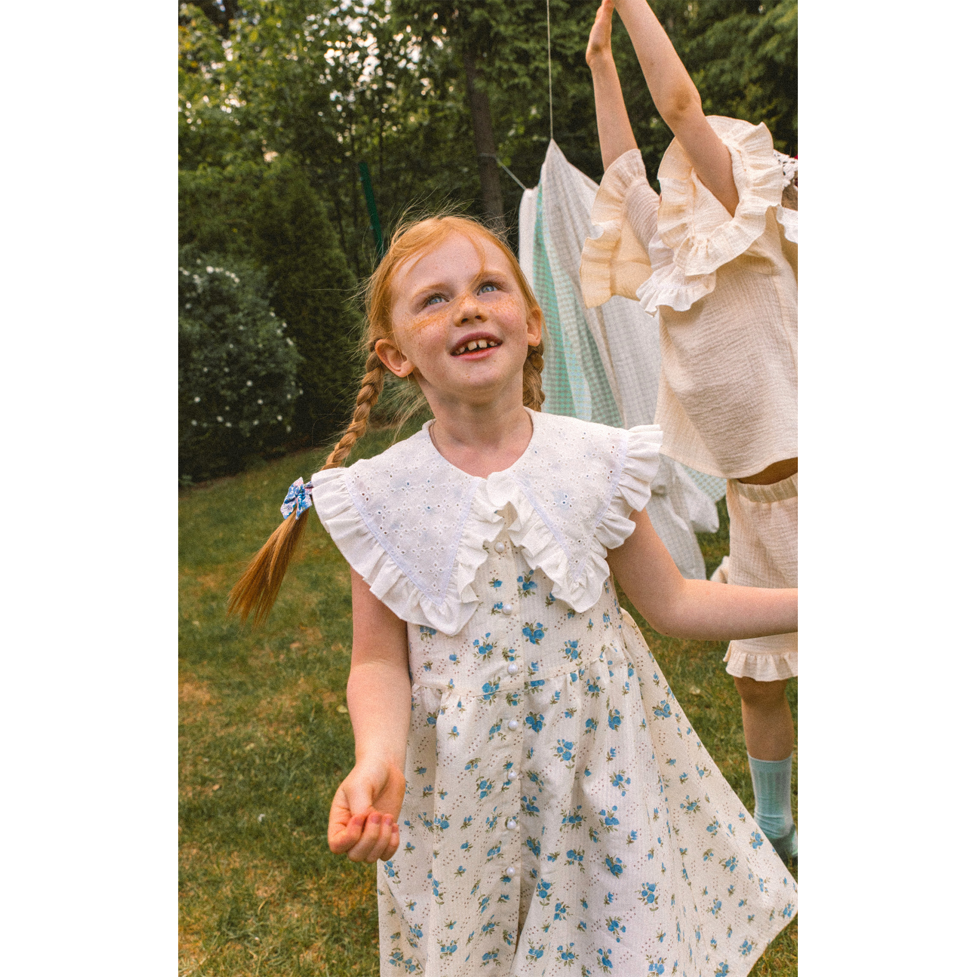 Платье PEARL BLUE FLOWERS