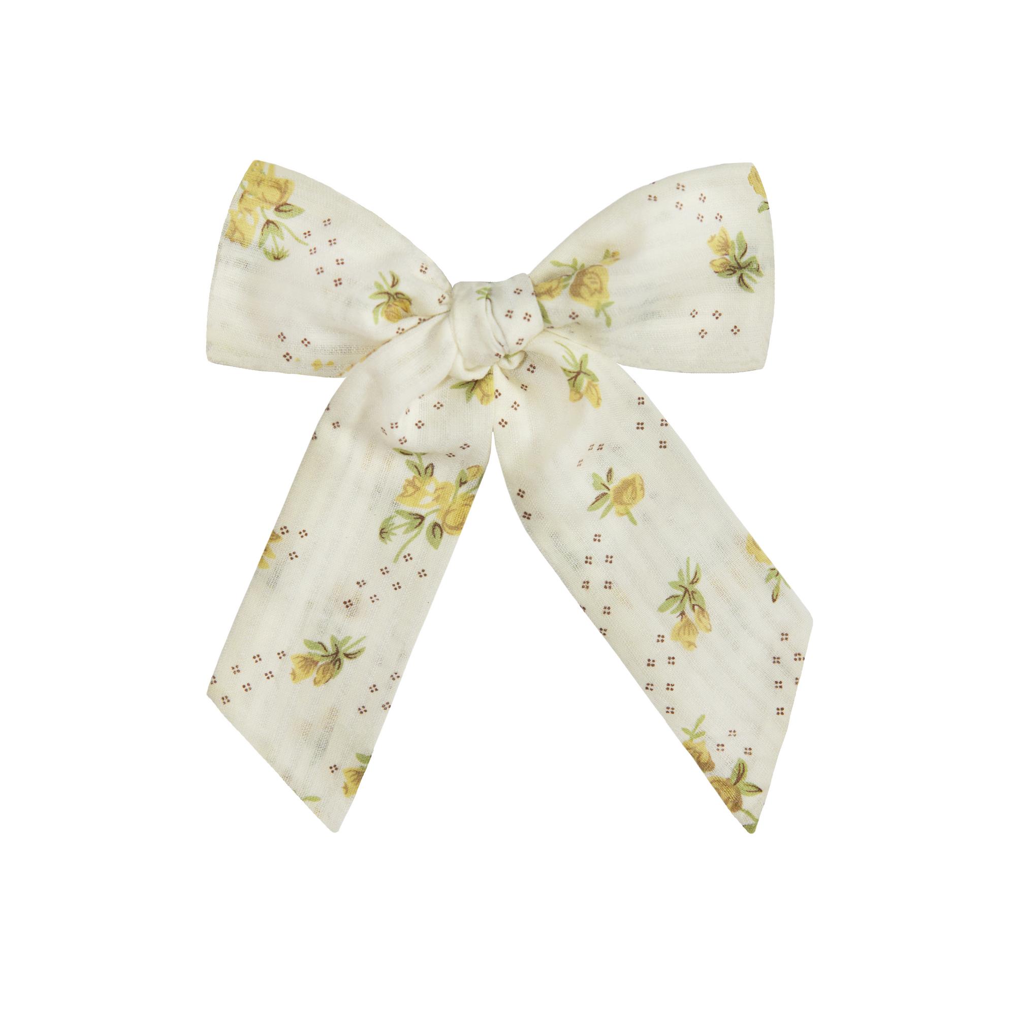 Бант на заколке BIG HONEY FLOWERS