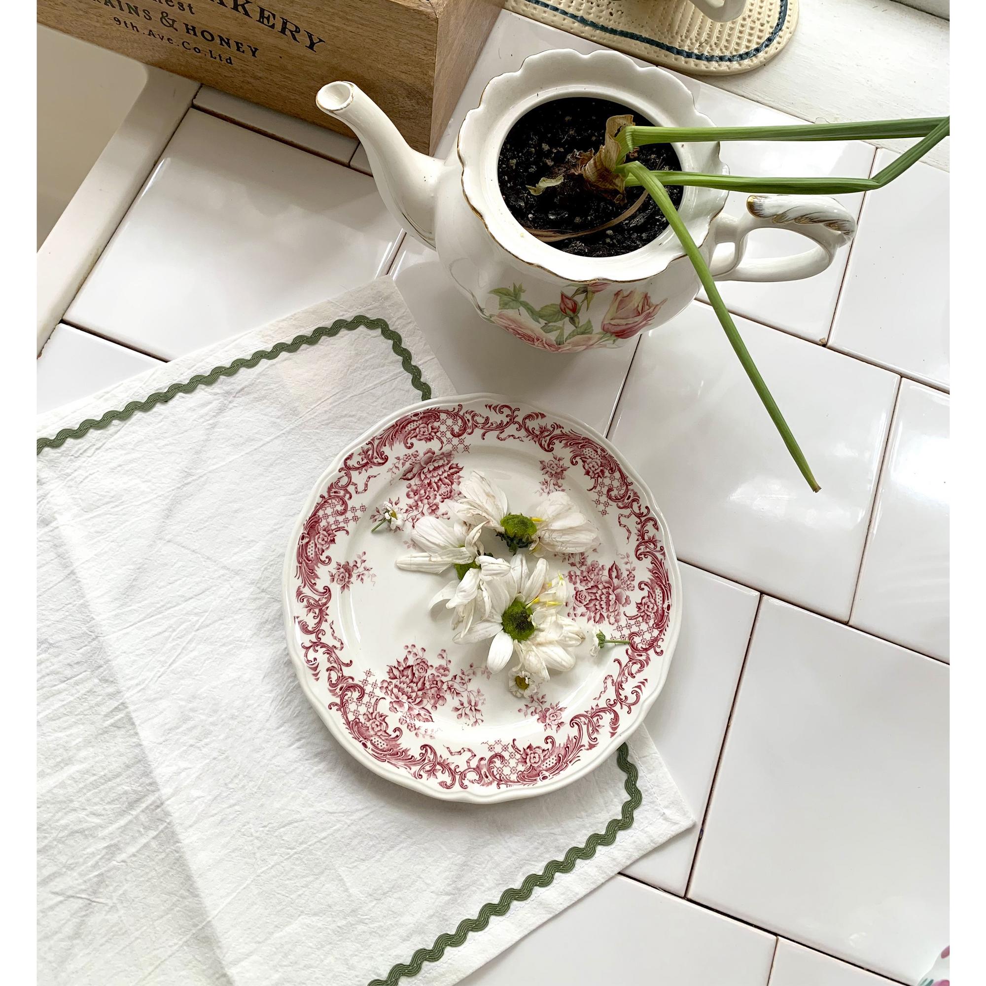 Салфетка-плейсмат с вьюнком OLIVE MILK